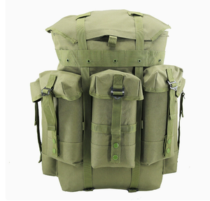 Sac à dos Alice vert olive DFB1122 avec supports métalliques en aluminium léger - Product Image 3