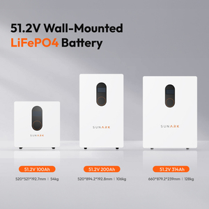 Batería de Iones de Litio Sunark al por Mayor, 48V 51.2V 314Ah 5kwh 10kwh 15kwh 16kwh, Almacenamiento Solar para Proyectos Residenciales, Certificación CE - Product Image 3