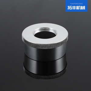 Aluminum Mushroom <b>Button</b> Cap 50mm CNC Machined Polished Round Mechanical Part For Industrial Use - Product Image 3
