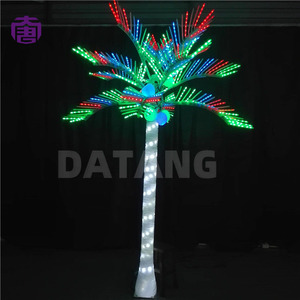 Lumière LED fiable en forme de cocotier, indice de protection IP65, télécommande, éclairage paysager de Noël pour les zones commerciales extérieures - Product Image 2