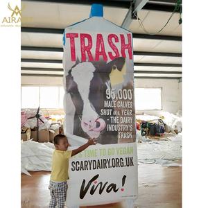 2023 Nouveau conteneur de lait gonflable boîte de yaourt gonflable Carton de lait gonflable - Product Image 5