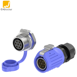 M20 2/3/4/5/7/9/12/14 Pin blocco di sicurezza esterno cavo elettrico connettori pannello montaggio connettore cavo impermeabile - Product Image 1