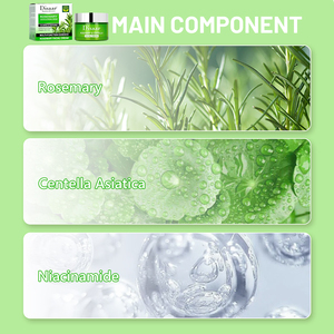 Crema viso personalizzata al rosmarino e Centella Niacinamide illumina macchie scure segni dell'<span class=keywords><strong>acne</strong></span> per la riparazione della pelle idratante crema per il viso - Product Image 5
