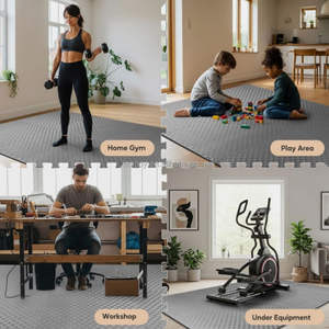 Unisex EVA Foam Fußmatten für Fitness Fitness Kampfkunst (Taekwondo Karate Judo) & Tatami Custom Logo Übung Puzzle Judo Matten - Product Image 3