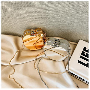 Viviblook Z909AS02 Women Wedding Party Chain Crossbody Shoulder <b>Bag</b> Mini <b>Evening</b> <b>Bag</b> Luxury <b>Gold</b> Silver Handbag Purse for Ladies - Product Image 5