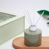Coffret Cadeau Luxe Saint-Valentin en Gros : Bouquet de Roses Savon, Fleurs Artificielles et Diffuseur à Bâtonnets 120ml (Marque Privée)
