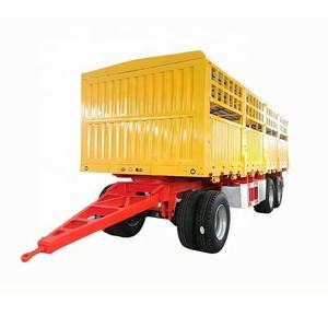 Herramienta de volcado agrícola semirremolque de servicio pesado grande para transporte de almacén agrícola - Product Image 6