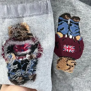 Dropshipping Products 2026 | Designer Cartoon Bear Pure Cotton <b>Socks</b> for Men, Breathable <b>Moisture</b> Proof Fashion Sports <b>Socks</b> - Product Image 4