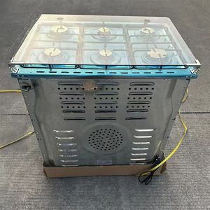 Nieuw design groothandelsprijs delicaat uiterlijk ingebouwde keuken kookapparatuur staande 6-pits gasfornuis met oven - Product Image 5