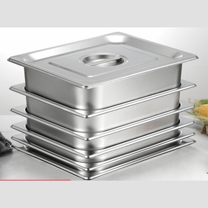 In Acciaio Inox <span class=keywords><strong>GN</strong></span> Vassoio <span class=keywords><strong>1</strong></span> <span class=keywords><strong>GN</strong></span> <span class=keywords><strong>1</strong></span>/2GN <span class=keywords><strong>1</strong></span>/3GN <span class=keywords><strong>1</strong></span>/4GN - Product Image 4