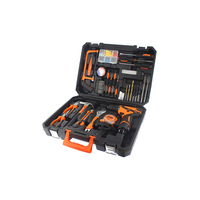 Perceuse sans fil professionnelle, ensemble d'outils pour maison, 106 pièces