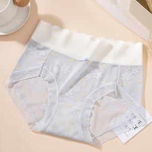 Mutandine da donna Premium di alta qualità morbide a forma di nuvola sottile in Nylon e gelso mutandine da donna di mezza altezza - Product Image 6