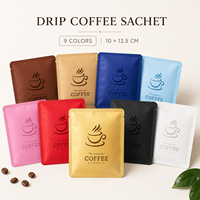 En stock, mini-sachets, petits emballages pour café, sachets individuels pour café, sachets pour poudre de thé