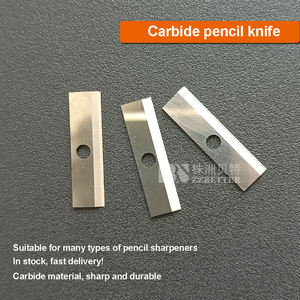 Pengasah Pensil Listrik 23x6.3x0.8mm 1 Lubang Pisau Pengganti Karbida - Product Image 5