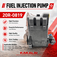 Pompe à carburant haute pression 20R-0819 pour niveleuse CAT 120K 140K 160K 140M pour moteur Caterpillar C7 Pompe d'injection HEUI