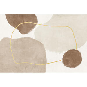 Tapis moderne haut de gamme à motifs géométriques en polyester Jinrui pour le salon et la chambre à coucher - Product Image 2