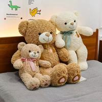 Grand ours en peluche géant, jouet en peluche, vente en gros, ours en peluche de dessin animé, cadeau pour unisexe, polyester, coton PP