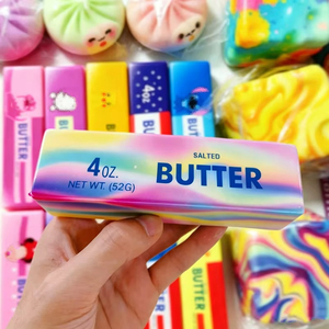 Juguetes Sensoriales Blandos y Coloridos Tipo Mantequilla, de Compresión Lenta, para Aliviar el Estrés y la Ansiedad, para Autismo - Product Image 2