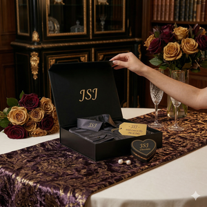 Cajas Magnéticas Plegables de Lujo para Empaque de Zapatos de Diseñador, Caja de Regalo de Cartón Rígido con Acabado Brillante y Asa de Listón - Product Image 2