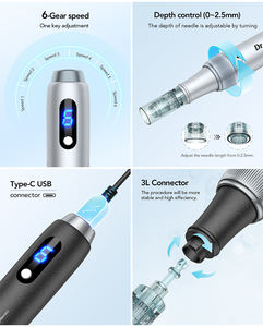 Lápiz de Microagujas Inalámbrico, Agujas para <span class=keywords><strong>Dermapen</strong></span>, <span class=keywords><strong>Dermapen</strong></span> Profesional <span class=keywords><strong>M7</strong></span>, Microagujas Eléctricas - Product Image 5