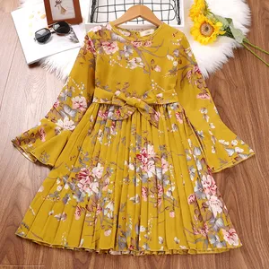 Vestido de invierno para niñas, ropa para niñas de 10 años, talla grande, venta al por mayor