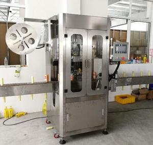 Hiệu quả cao động cơ điện tự động đa chức năng thu nhỏ tay áo máy dán nhãn cho thực phẩm và đồ uống chai - Product Image 5