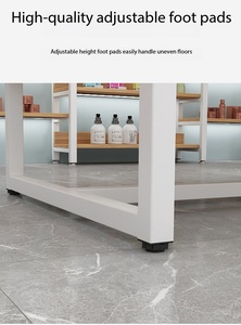 Mesa de Exhibición de Tres Niveles para Comercios, Fabricada en Fábrica, con Tapetes Antideslizantes, Apta para Supermercados - Product Image 5