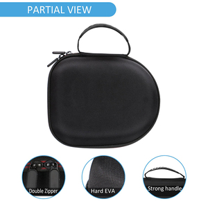 Estuche rígido portátil de EVA para auriculares Sennheiser <span class=keywords><strong>HD</strong></span> 280 Pro / 599/600 / 660S2 / <span class=keywords><strong>569</strong></span>/490 Pro / 620S / 599 SE - Product Image 2