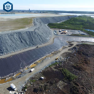 Revestimiento de estanque de piscicultura Geomembrana resistente a los rayos UV Geomembrana HDPE Hojas de Geomembrana - Product Image 4