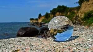 Esfera de Cristal K9 Transparente Pulida, Bola de Cristal Transparente - Product Image 2