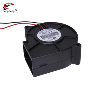 Ventilateur centrifuge turbo 7530 75x75x30mm 12v 24v PWM 2 broches pour machine publicitaire, fabriqué en Chine - Product Image 4