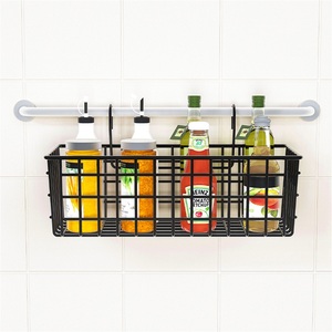 Panier de rangement suspendu moderne pour balcon de cuisine d'hôtel, avec design écologique pour montage sur rebord de fenêtre et garde-corps - Product Image 3
