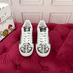 Nuevas Zapatillas Casuales Gabbna 2026 para Hombre y Mujer, con Estampado de Grafiti, Tejido Plano de Malla, Estilo Urbano - Product Image 1