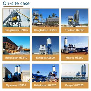 Siap Kirim Mobile Concrete Batch <span class=keywords><strong>Plant</strong></span> YHZS75 Kapasitas Tinggi Dengan Sistem Kontrol Rusia untuk Pasar Kazakhstan - Product Image 5