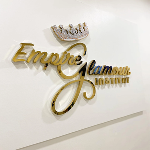 Señalización de metal interior personalizada Letrero de acrílico Tienda Logotipo retroiluminado Letrero de negocios Letreros <span class=keywords><strong>LED</strong></span> - Product Image 3