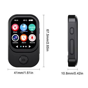 Dispositivo de Música MP4 con Pantalla Táctil HD de 2.4 Pulgadas Personalizado de Fábrica, con Cámara, 60 Horas de Reproducción, para Libros Electrónicos y Grabación de Video - Product Image 2