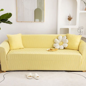 Haute Qualité Vague D'eau Doré Canapé Housse Tricoté De Protection Jacquard Stretch Élastique Housse Housse De Canap Canapé Couverture - Product Image 4