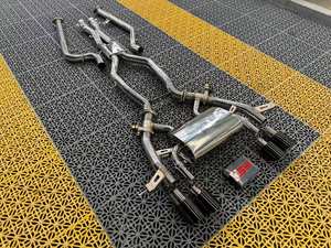 Knalpot Valvetronic Catback Stainless Steel dan Titanium dengan Performa Suara Aktif untuk BMW G87 M2 (Harga Grosir) - Product Image 2