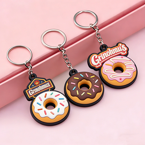 พวงกุญแจพีวีซีแบบนิ่ม 2 มิติ ผลิตตามสั่ง ปรับแต่งได้ เป็นมิตรกับสิ่งแวดล้อม หลายชั้น สีสันเข้ากัน ขนาดตามสั่ง สำหรับงานโปรโมชั่นแบบกันความร้อน - Product Image 4