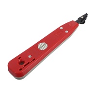 Outils de réseau professionnels Câblage et ingénieur en télécommunications Kit d'outils d'insertion de poinçon d'impact à la main pour borniers en MDF siemens