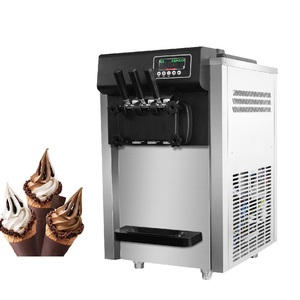 Máquina de Helado Suave Profesional Comercial, Excelente Material, Opción Económica para Uso en Tiendas de Postres y Té con Leche - Product Image 4