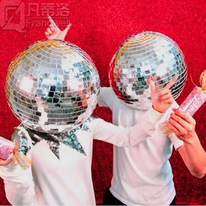 Coiffure <span class=keywords><strong>Mickey</strong></span> Mouse en argent pour Dj, accessoire de Performance, coiffure X max avec lumière Led, Disco - Product Image 4