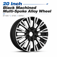 Jantes de SUV forgées neuves de qualité supérieure, 20 pouces, 6x139.7 ET35, alliage multi-branches pour SUV japonais, pour Patrol