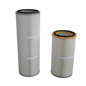 Powder paint spray booth recovery filters Polyester powder coating cartridge filter