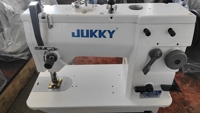 JUKKY 20U33 Machine à coudre industrielle portable multifonctionnelle à point zigzag pour cuir et tissus