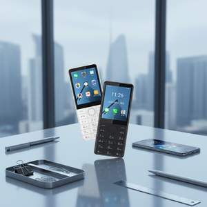 Teléfono para Personas Mayores sin Cámara, 4G LTE, Octa Core, Diseño con Teclado, Compatible con Estudiantes, Versión con <span class=keywords><strong>Google</strong></span> y WhatsApp, Android 14, Alta Resolución - Product Image 3