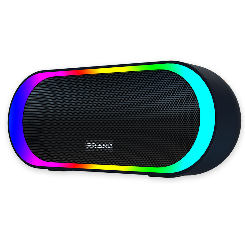 RGB Light 10W Portable Wireless Speaker Mini Wireless Portable Speaker Computer BT Speaker Wireless with RGB Light