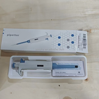 Micropipette en plastique monocanal de laboratoire, volume fixe réglable, dispositif de pipette, micropipette de 5 à 5000 µl, pipetteur