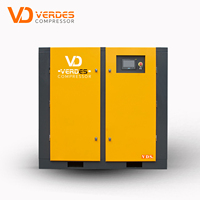 Compresseur d'air à vis rotatif VERDES PM VSD avec onduleur 15kw 18.5kw 20 bar 180 Cfm 200 Cfm Compresseur d'air à vis