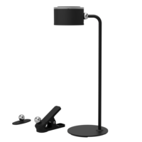 Lampes de table sans fil portables à piles avec tête d'angle magnétique réglable Lampe rechargeable avec applique murale à gradation CCT